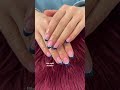 Double French manicure