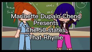 50 states that rhyme/ Mlb/ Gacha Club