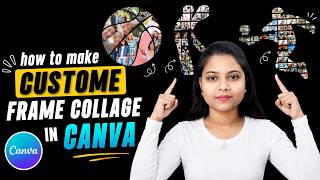 How to Make a Custom Frame Collage in Canva | Easy Canva Tutorial 2026 screenshot 1
