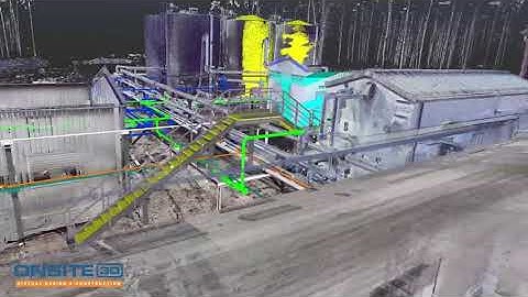 Facility 3D Laser Scan With As-Built Modeling
