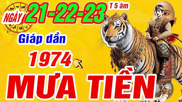 Tổ tiên linh thiêng đúng ngày 21, 22, 23 âm lịch Tuổi Giáp dần 1974 có lộc trúng số 100 tỷ cực giàu