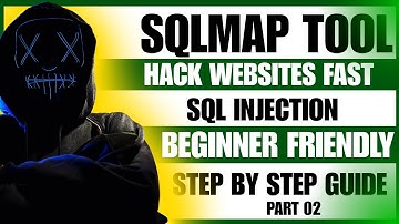**SQLMap Tutorial 2025 — Step-by-Step SQL Injection for Beginners/ #subscribe #likeme #cybersecurity