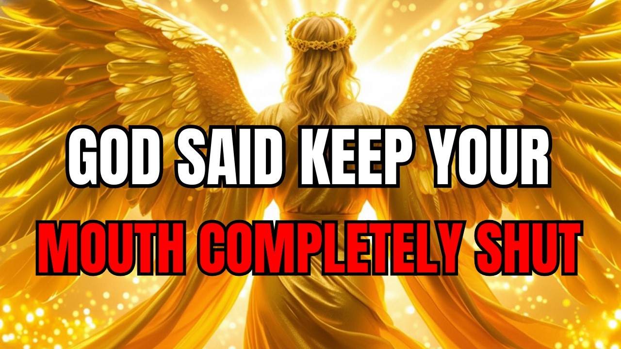 Chosen Ones, This Instruction Is Clear — Hold Your Tongue; This is Not The Time To Talk