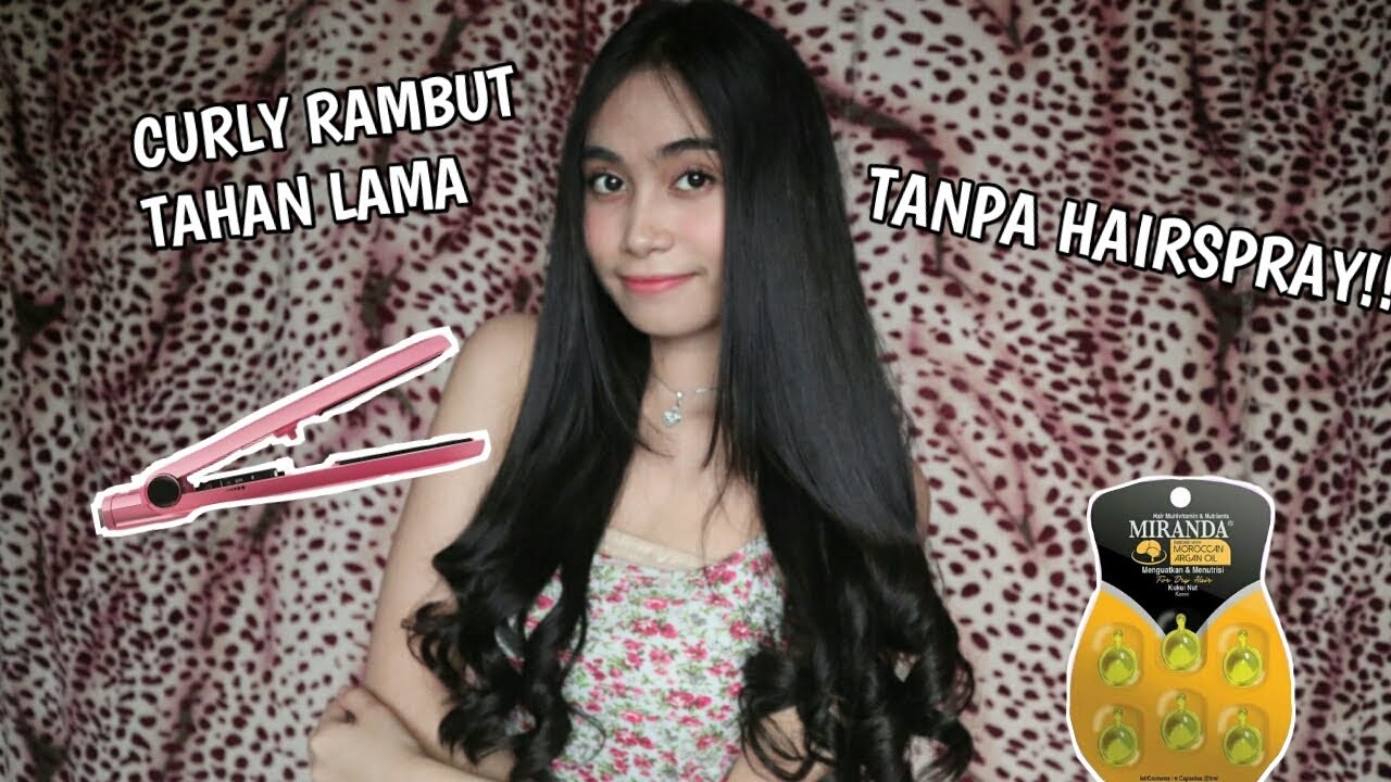  CARA  CURLY  RAMBUT  DENGAN CATOKAN LURUS AWET 2 HARI 