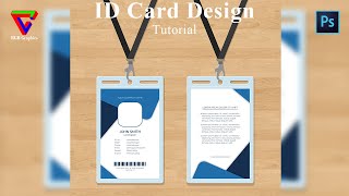 ID Card Design in Photoshop Tutorial | How To Make Professional Company ID Card | 2020