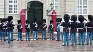 FULL ver. Changing of the guard, Denmark, Amalienborg Castle 덴마크 근위병 교대식