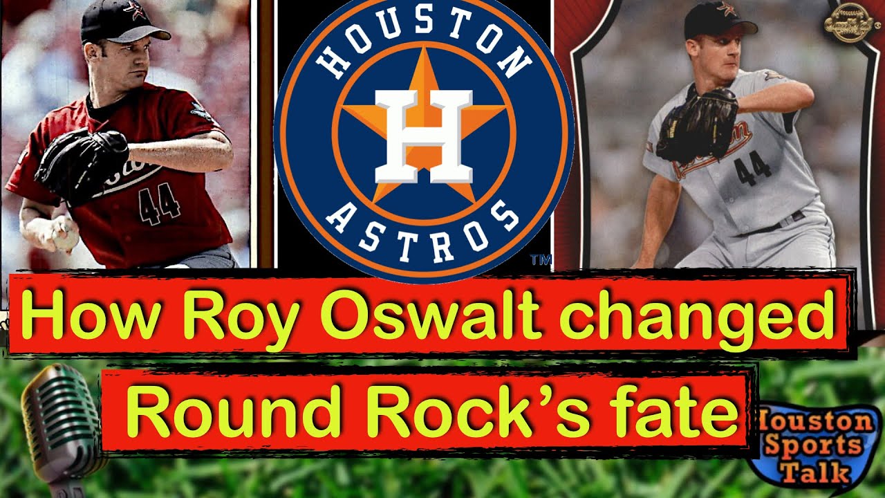What did ROY OSWALT do for ASTROS minor league team? (with Round Rock  Express voice Mike Capps) 