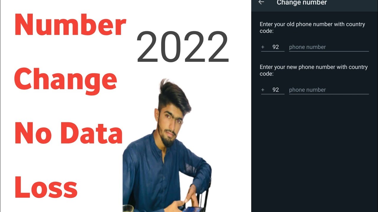 How to change WhatsApp number whatsapp change number without losing chats YouTube How to change WhatsApp number whatsapp change number without losing chats YouTube