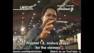 SCOAN 13 April 2014: Prayer: Because Of Christ There Is Calmness In My Life With Prophet TB Joshua