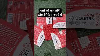 neurobion forte Tablet review #shortsfeed #shortvideo #viral #Nasokitakatkigoli