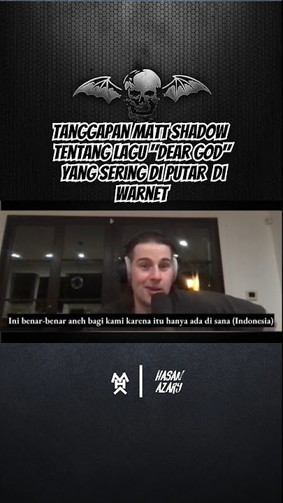 TANGGAPAN MATT SHADOW TENTANG LAGU