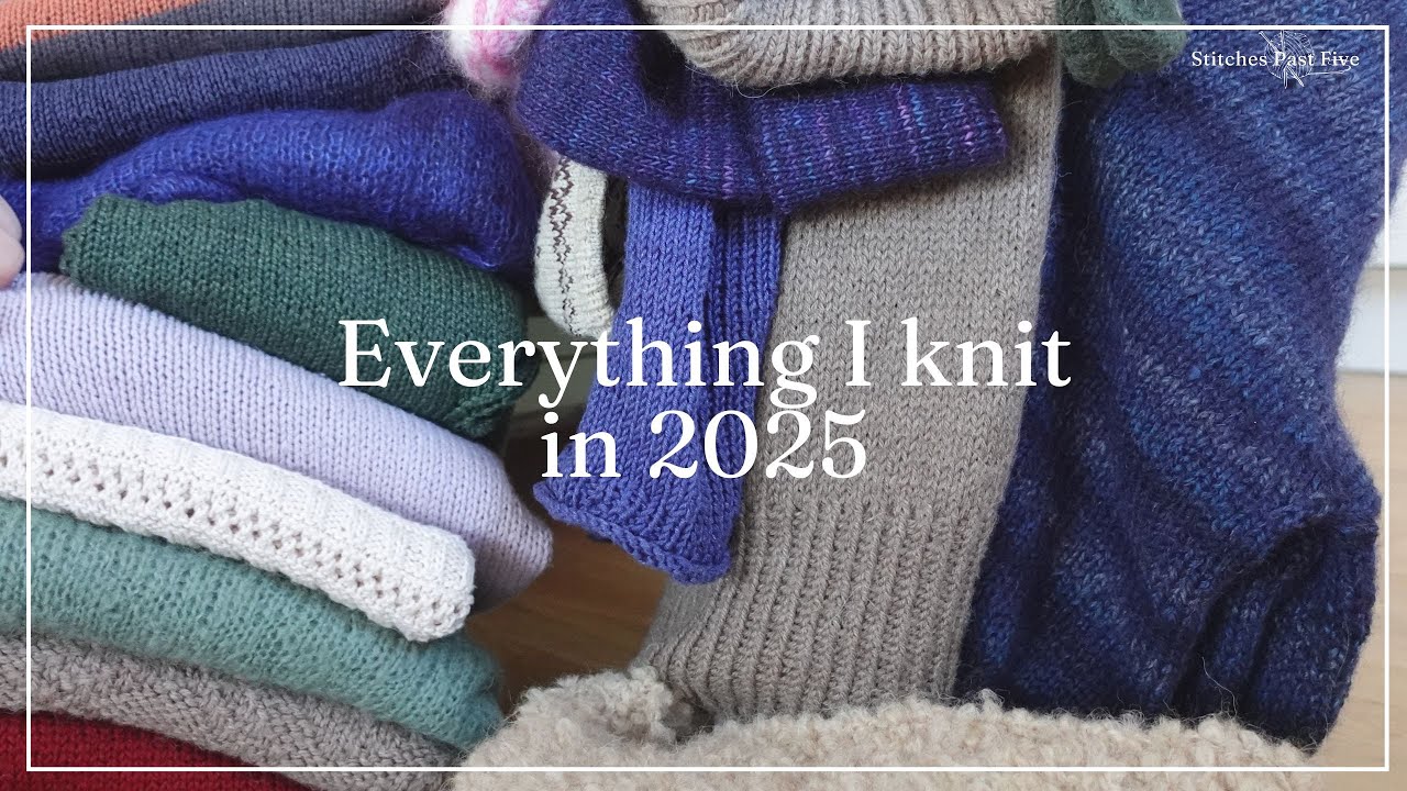 ✨ Everything I Knit in 2025 | Try-On ✨