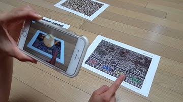 [iPhone] AR(virtual button) sample with Vuforia SDK