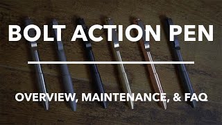 Big Idea Design Bolt Action Pen Overview, Maintenance, & Faq