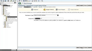 CA IT Client Manager(ITCM) - Agent Installation using Infrastructure Deployment Wizard