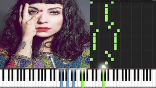 El Diablo - Mon Laferte PIANO TUTORIAL