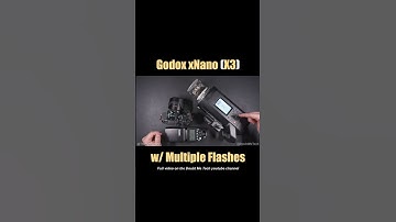 Godox xNano (X3) Wireless Flash Trigger with Multiple Flashes [ How to Connect/Link Tutorial ]