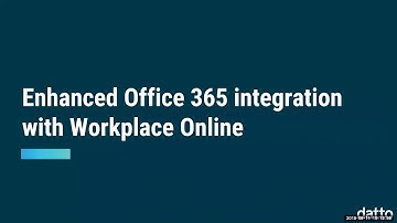 NEW Capabilities Alert: Autotask Workplace™ & Endpoint Backup Release