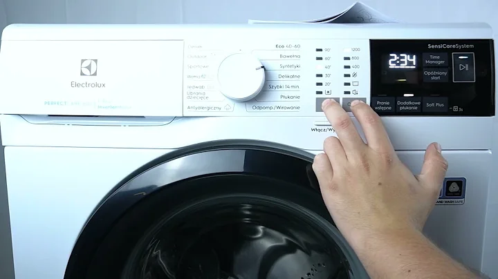 Electrolux Washing Machine Perfect Care 600 - How to Perform Factory Reset? | EW6SM427BP
