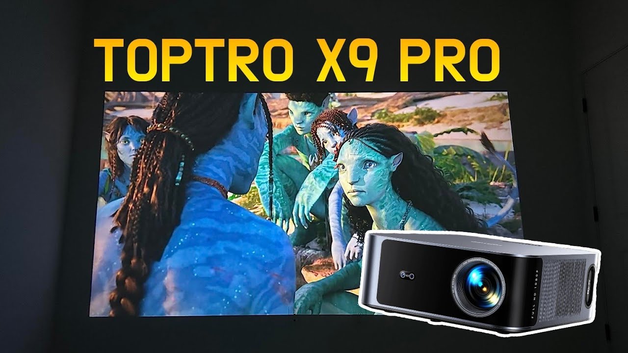 TOPTRO X9 PRO 🔥 Review | Best 4K Smart Projector with Netflix