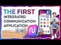 Integrated communication application numero esim