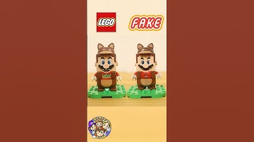 Lego Tanuki Mario & Fake Tanuki Mario Speed Build # #supermario #lego #mario