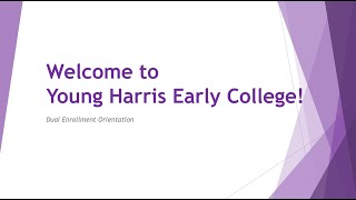 Young Harris Early College Orientation screenshot 1