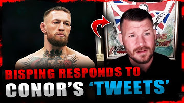 MICHAEL BISPING Responds To CONOR MCGREGOR