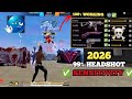 Free Fire Auto Headshot sensitivity 2026⚙️✅ 100% Working 😱 | 2GB, 4GB, 8GB, 12GB RAM..