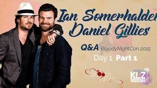 THEY SAID WHAT? :O VAMPIRE DIARIES - THE ORIGINALS - DAMON (IAN) & ELIJAH (DANIEL) Q&A - PART 1