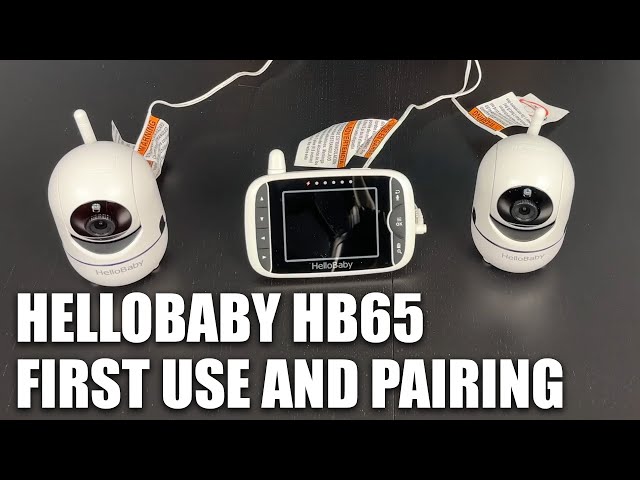 HelloBaby HB65  First Use and Pairing 