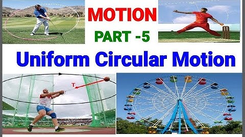 Uniform Circular Motion (Chapter 8: Motion, Part-5)