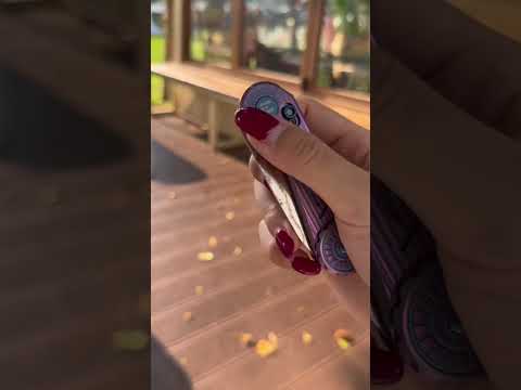HIGHTRON EdgePlay!????????M390/ Copper Damascus Blade& Titanium Handle 