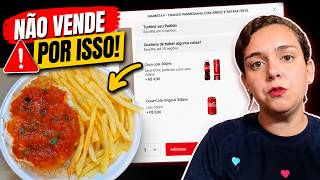 REAGINDO A LOJAS DO IFOOD DAS MINHAS SEGUIDORAS - ERROS QUE FAZEM SEU IFOOD NÃO TOCAR