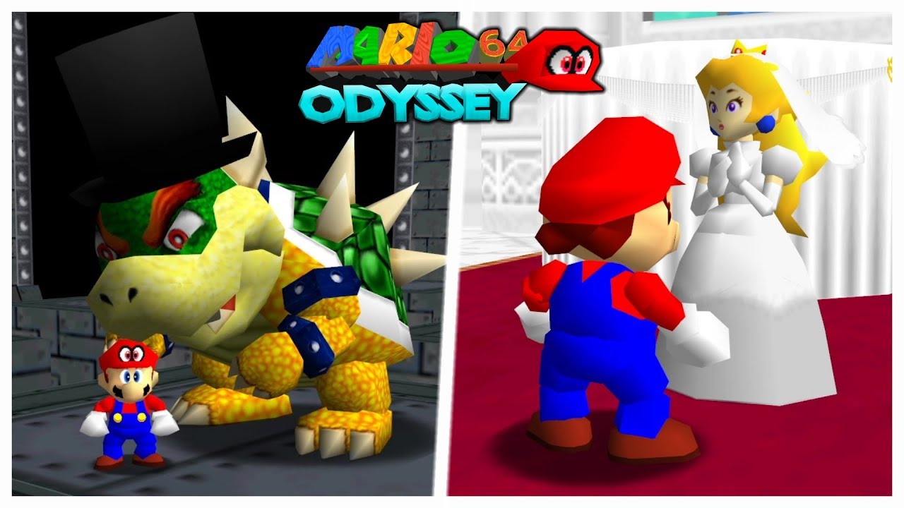 super mario odyssey 64 mario