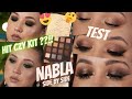 TEST PALETY || NABLA | SIDE BY SIDE | 5 MAKIJAŻY || TEST WSZYSTKICH CIENI ,CZY WARTO 😏? 4K 😍