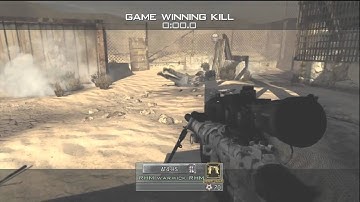 Random mw2 Killcam by me.