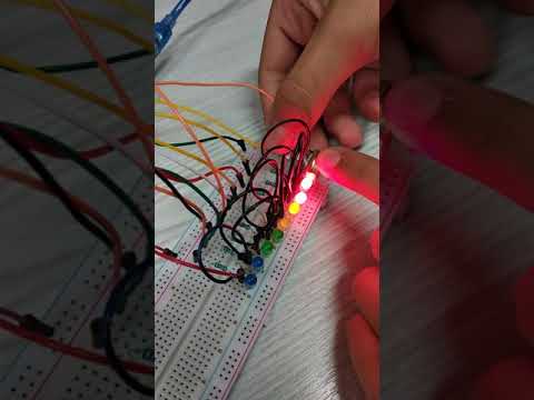 arduino-PROJECT03: LED Chaser