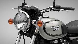 バイク W400 2026 Kawasaki W400 – Retro Style, Modern Performance! The Classic