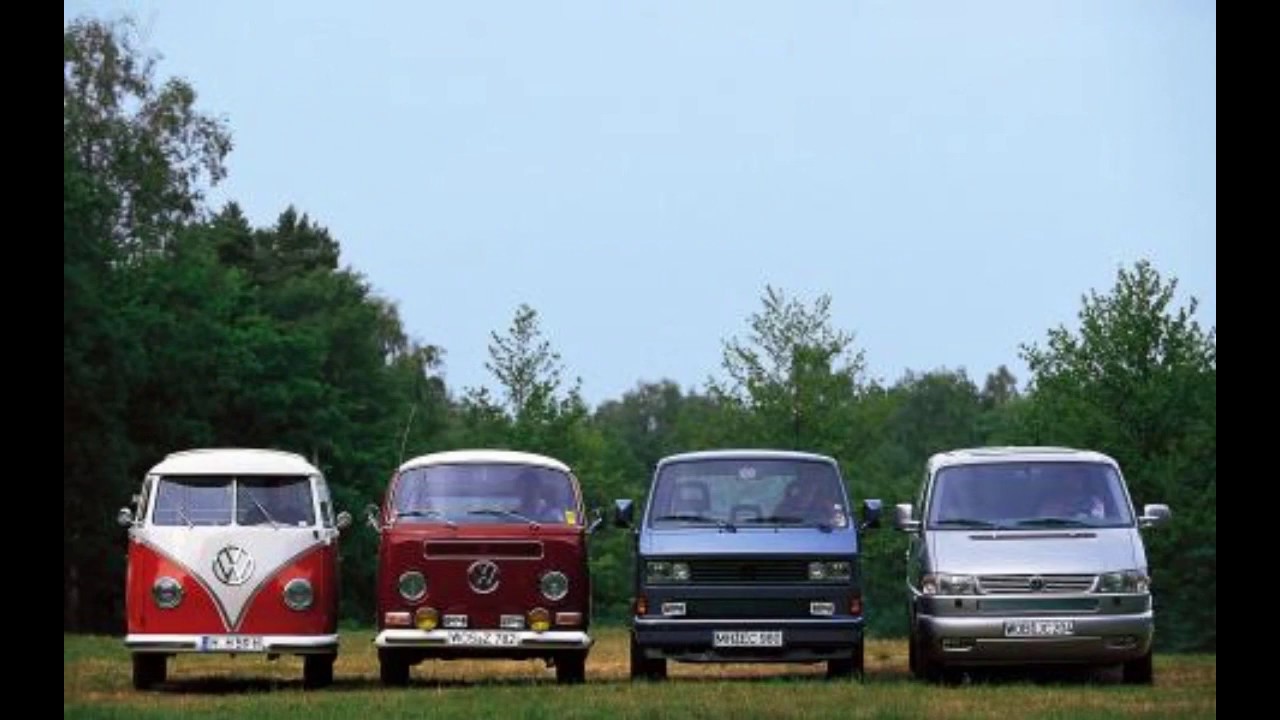 Поколения VW T1-T2-T3-T4-T5.