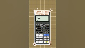 Tính tích có hướng - casio