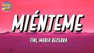 🎵 TINI, Maria Becerra - Miénteme | Ozuna, Rauw Alejandro, Romeo Santos (Letra\Lyrics)