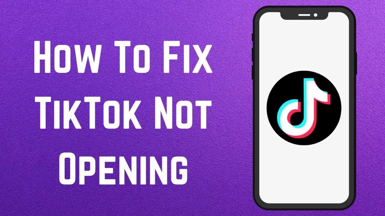 How To Fix TikTok Not Opening - YouTube
