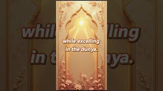 To My Sisters You Can Have Dunya And Akhira