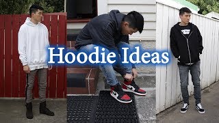 How To Style Hoodies | Mens Hoodie Lookbook | FT. Champion, MNML, Air  Jordan - YouTube