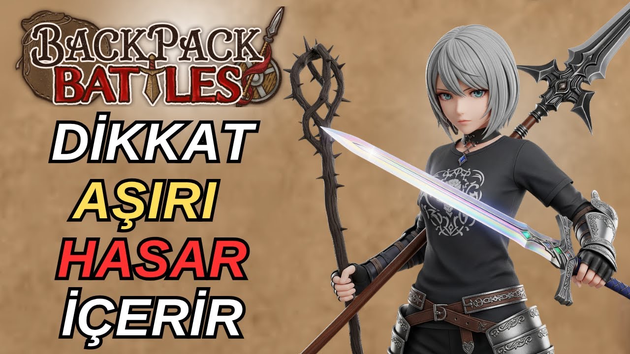 BU 3'LÜ ÇOK GÜÇLÜ !!! BU ÇANTA CAN YAKIYOR!!! | #backpackbattles