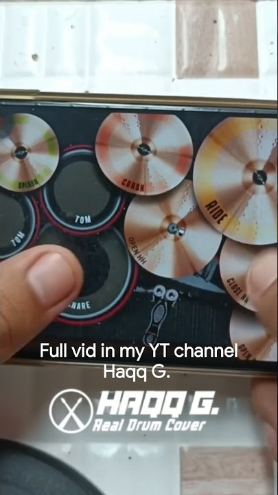 DINO - IT MUST HAVE BEEN LOVE (ROXETTE) real drum by Haqq G. #youtubeshorts #shorts #facts