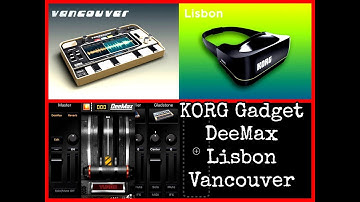 KORG GADGET - New Gadgets DeeMax, Lisbon & Vancouver - Overview - iPad Demo