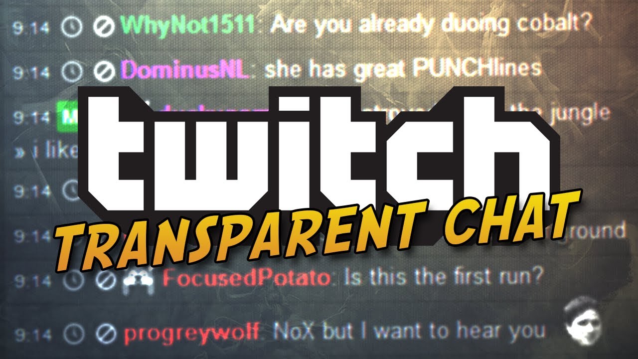 Twitch chat in obs