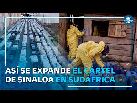¿Nueva ruta del narco? Hallan laboratorio del Cártel de Sinaloa en Sudáfrica